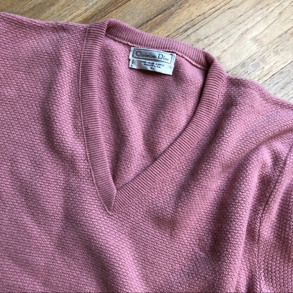 NOT FOR SALE ECU Vintage Dior V-neck Sweater - Picture 3 of 4